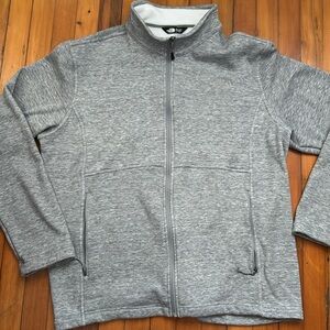 NWOT The North Face Men's Gray Zip Up Sweater